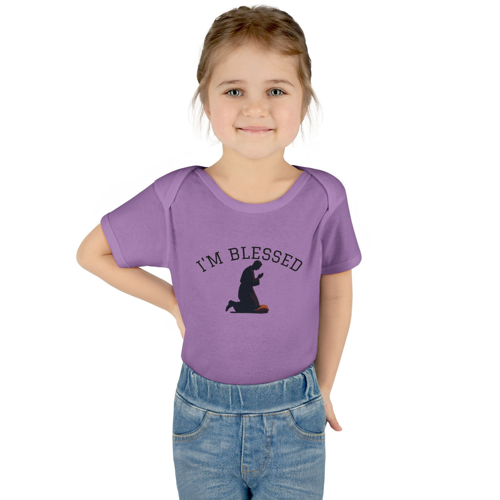 Praying Silhouette Infant Bodysuit | Baby Onesie
