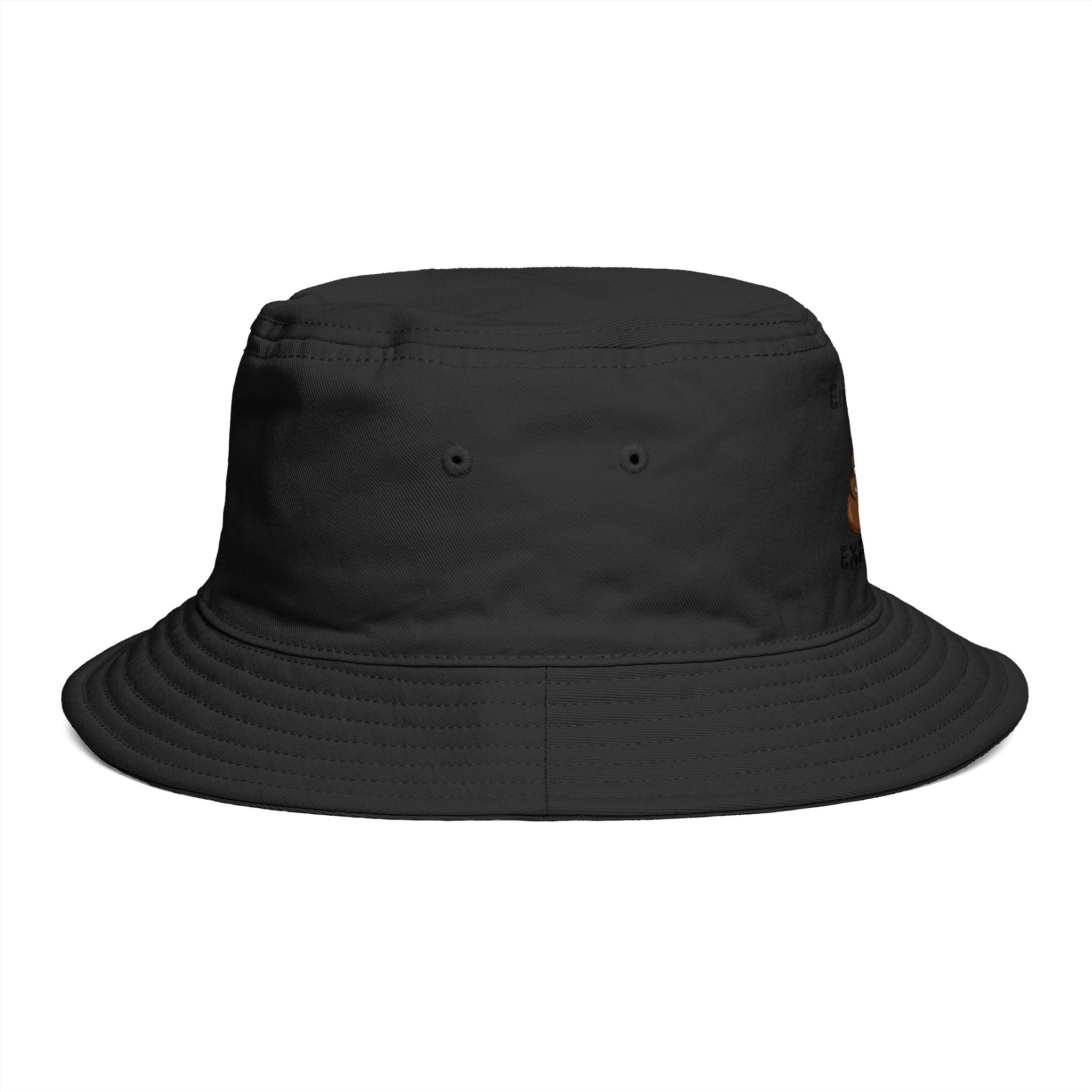 Copy of Emotionally Expresso Bucket Hat | Cute Coffee Bean Crying Emoji Designer Illustration by GT Artland