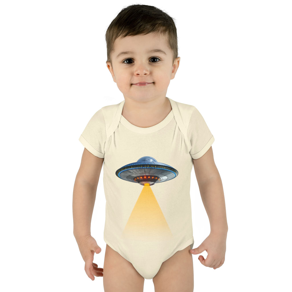 UFO Infant Bodysuit | Cute Alien Spaceship Baby Onesie