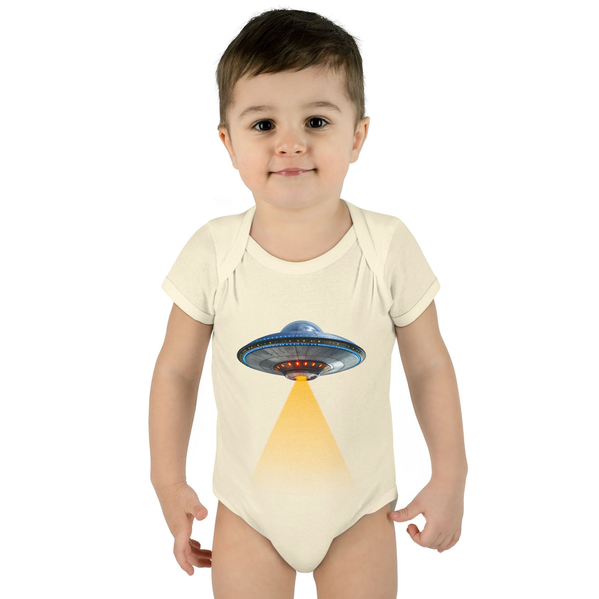 UFO Infant Bodysuit | Cute Alien Spaceship Baby Onesie