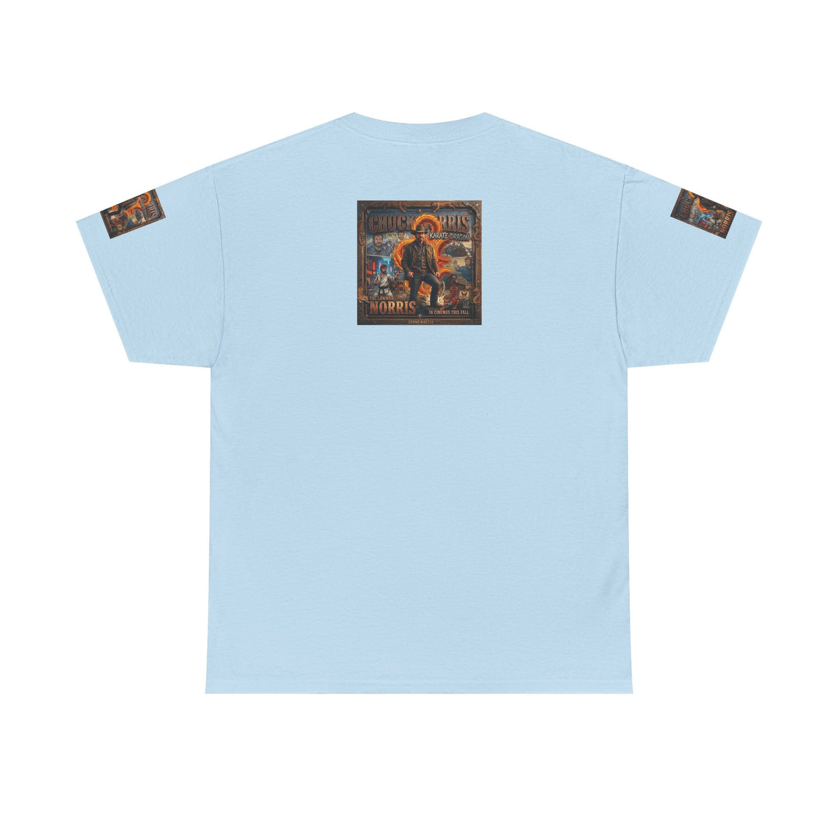 Retro Action Movie Poster T-Shirt | Vintage Fighter Hero Tee