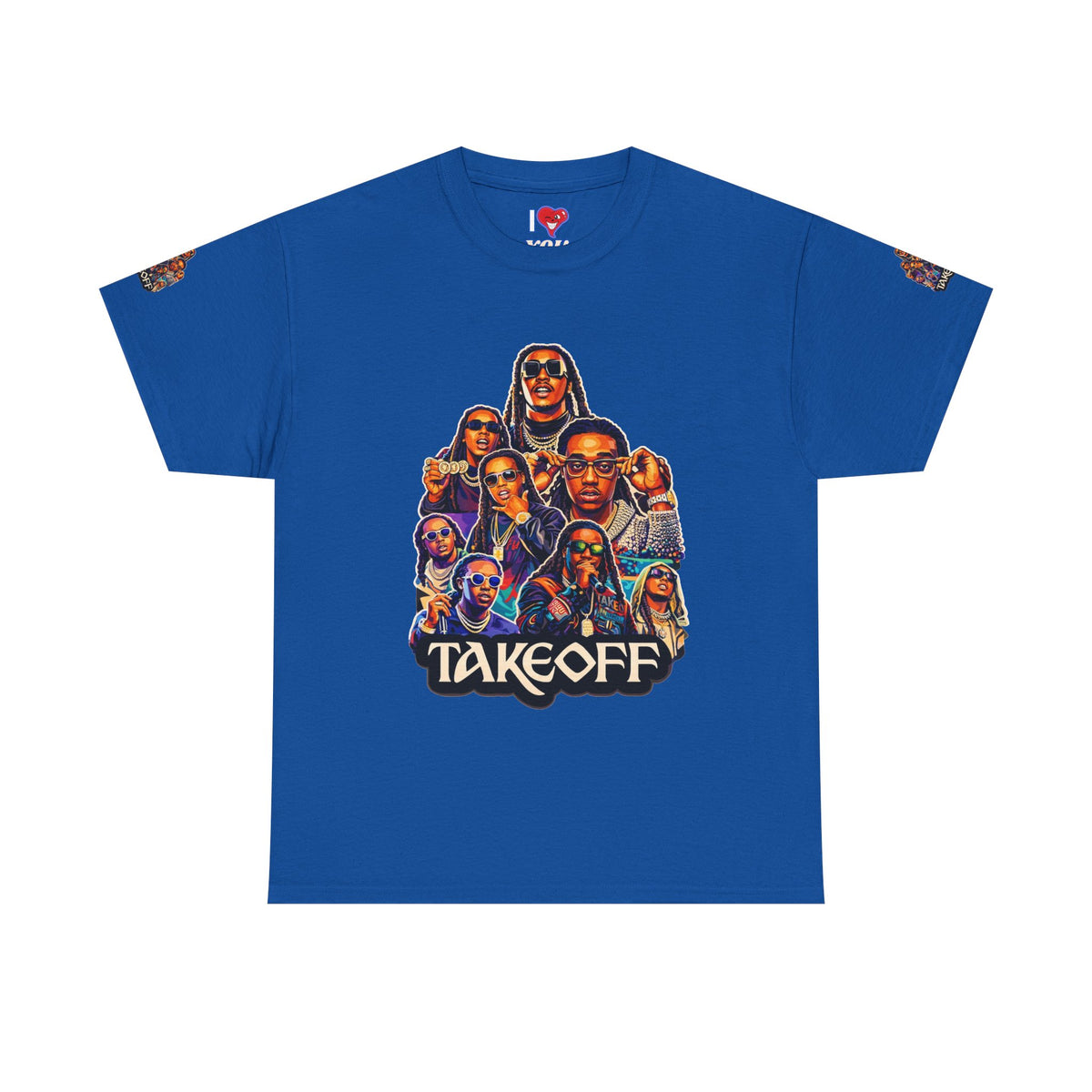 Takeoff Collage Tee | Hip Hop Artist Graphic T-Shirt