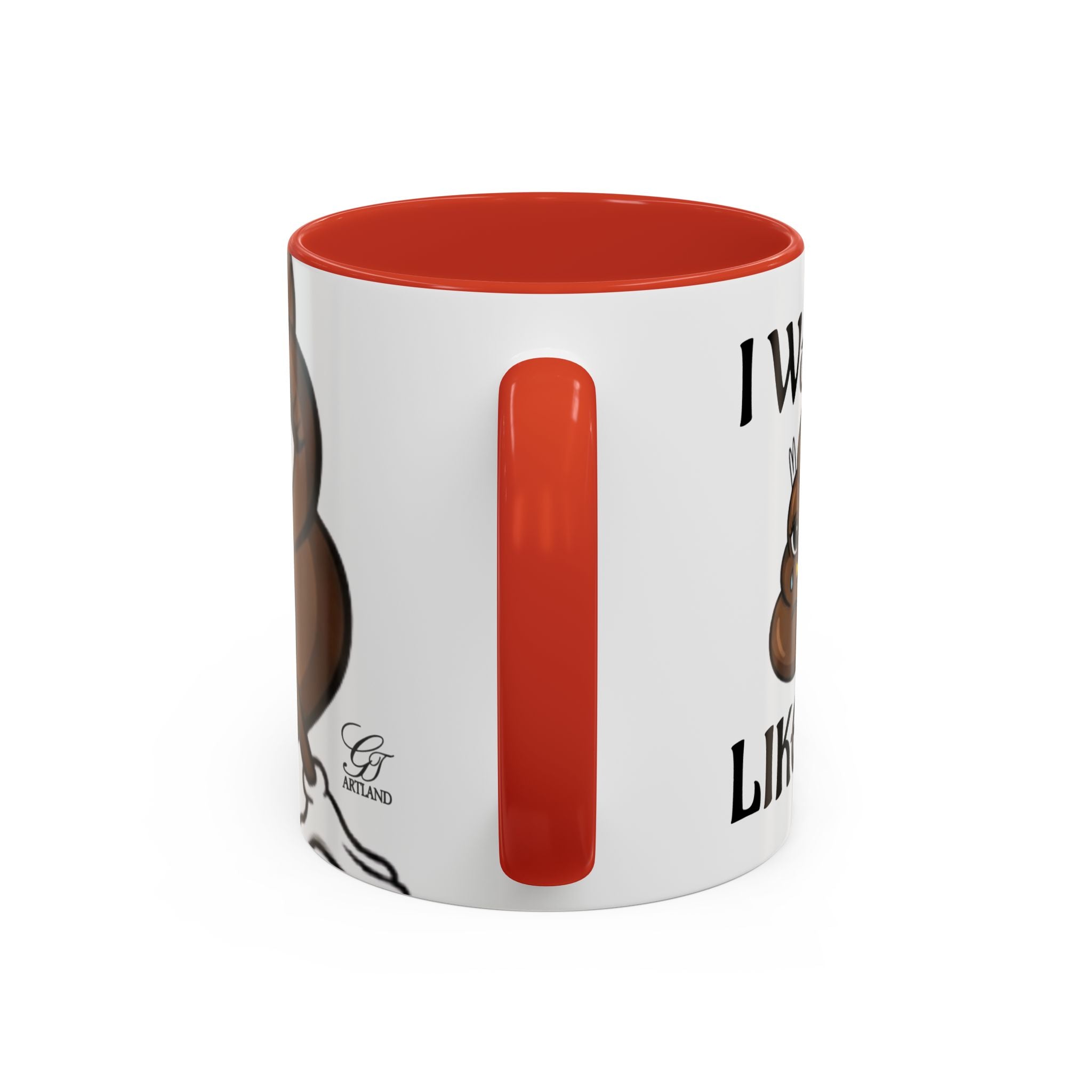 Sad Poop Emoji Coffee Mug – Funny Cute Collectors Novelty Accent Mug (11/15oz) by GT Artland