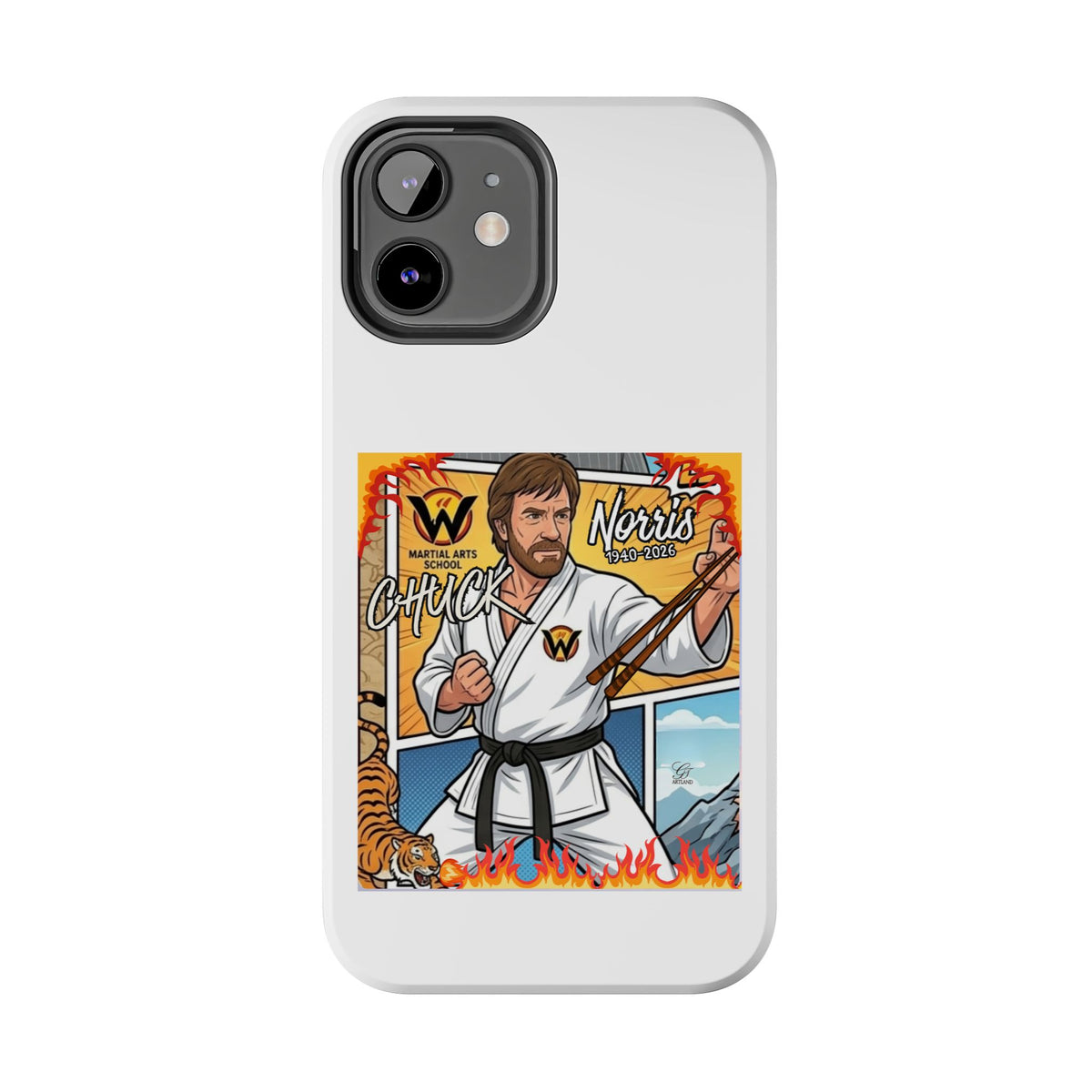 Chuck Norris Karate Tough Phone Case