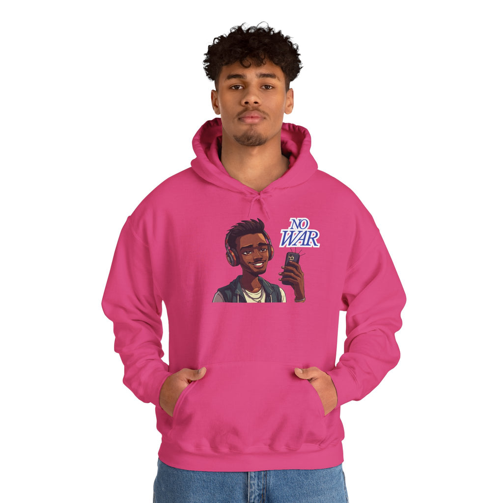 No War Unisex Heavy Blend Hoodie -Sweatshirt