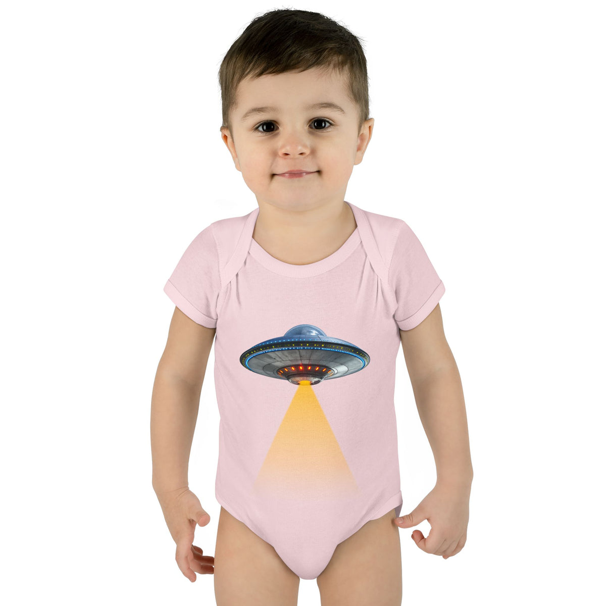 UFO Infant Bodysuit | Cute Alien Spaceship Baby Onesie