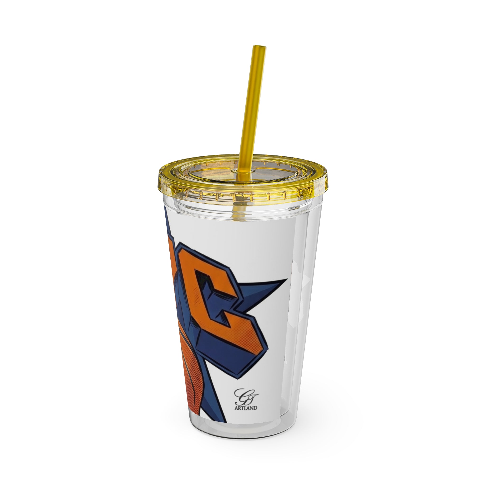 NYC Basketball Drip Tumbler 16oz