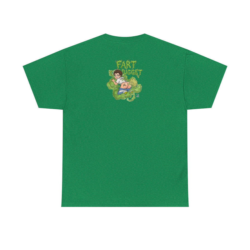 Fart Nugget graphic tee | Funny cartoon kid fart illustration T-Shirt