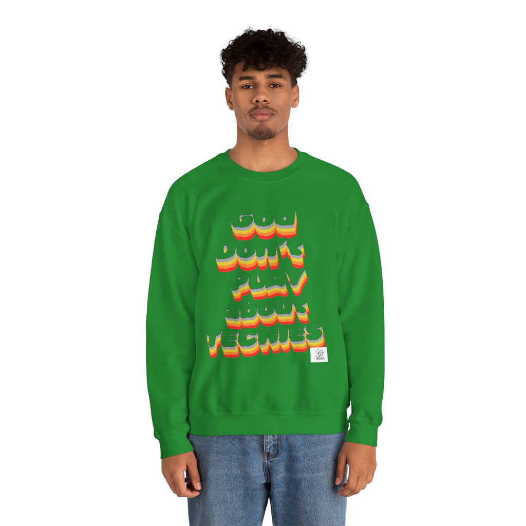 God Don't Play About Techies Unisex Crewneck Sweatshirt