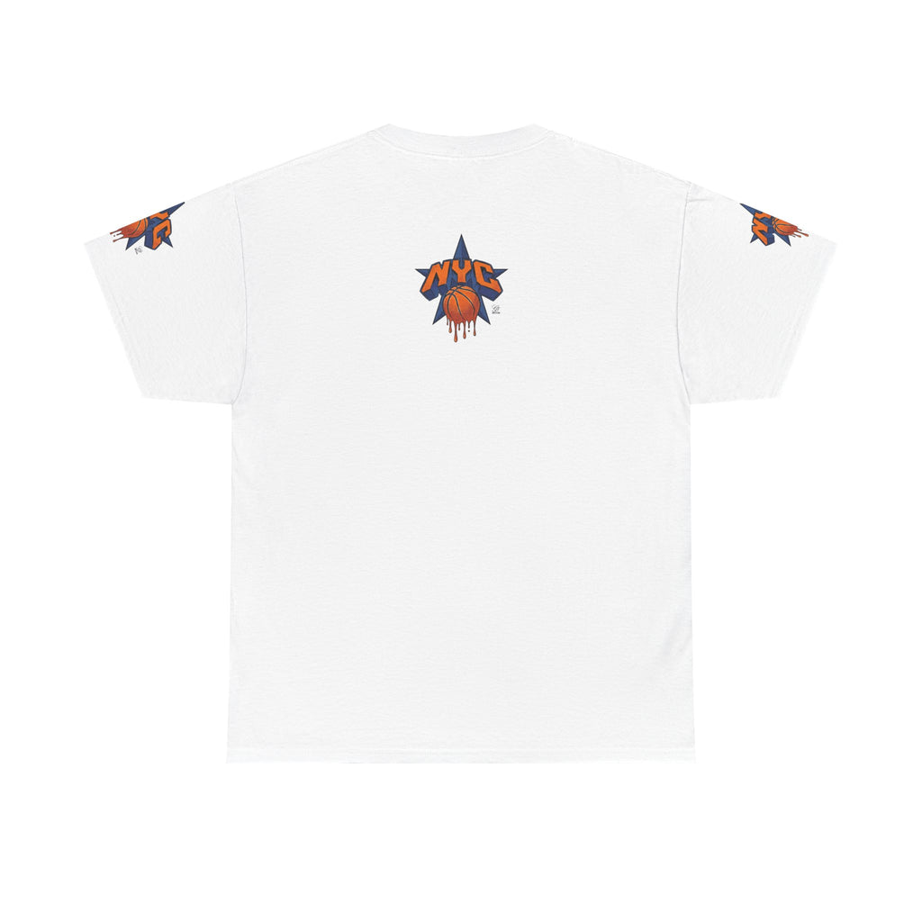 NYC Dripping Basketball Star Tee | Sports City Graphic Shirt by GT Artland