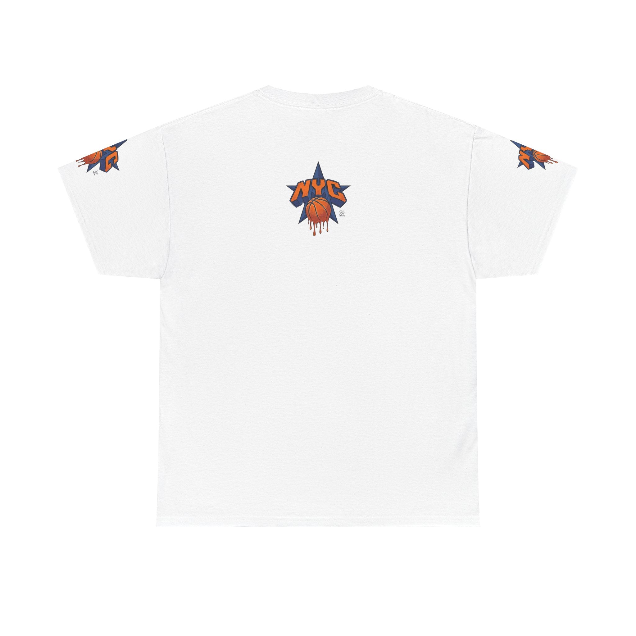 NYC Dripping Basketball Star Tee | Sports City Graphic Shirt by GT Artland