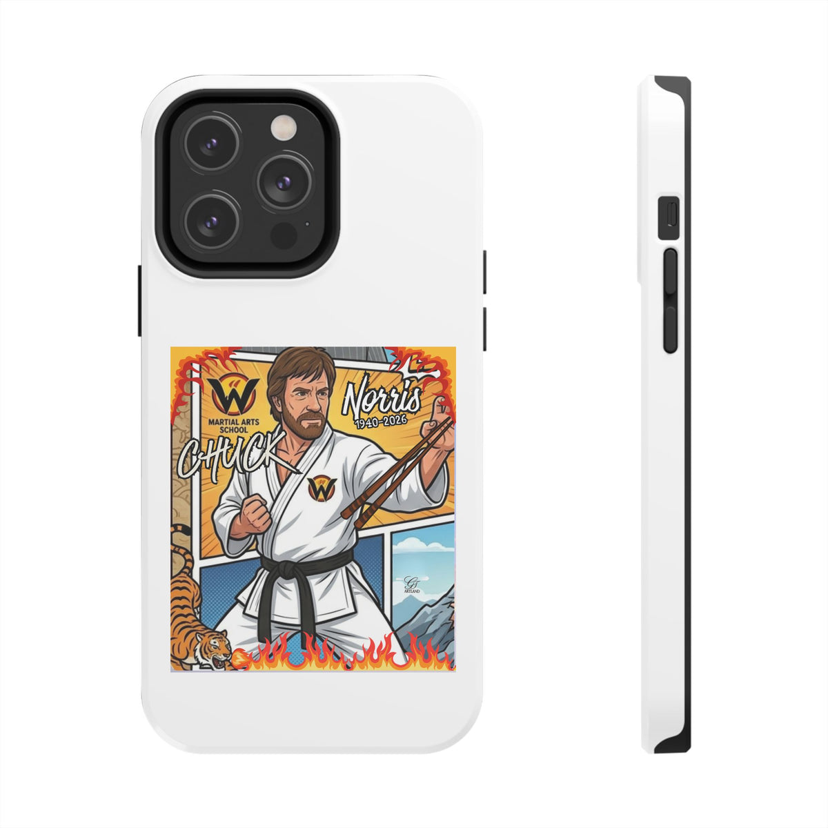 Chuck Norris Karate Tough Phone Case