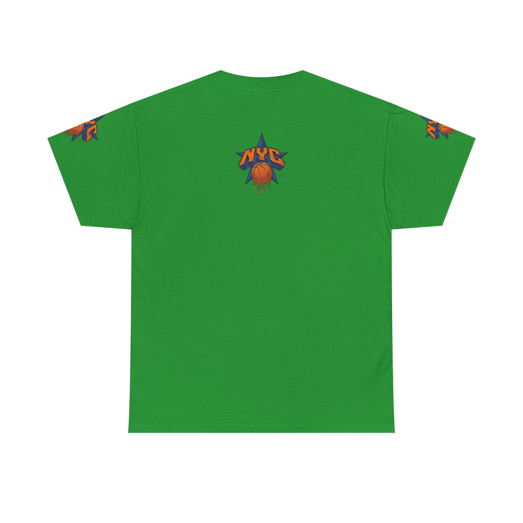 NYC Dripping Basketball Star Tee | Sports City Graphic Shirt by GT Artland