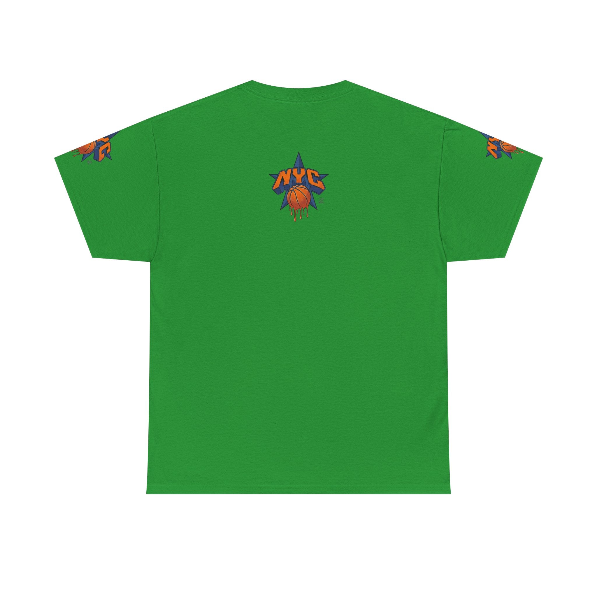 NYC Dripping Basketball Star Tee | Sports City Graphic Shirt by GT Artland
