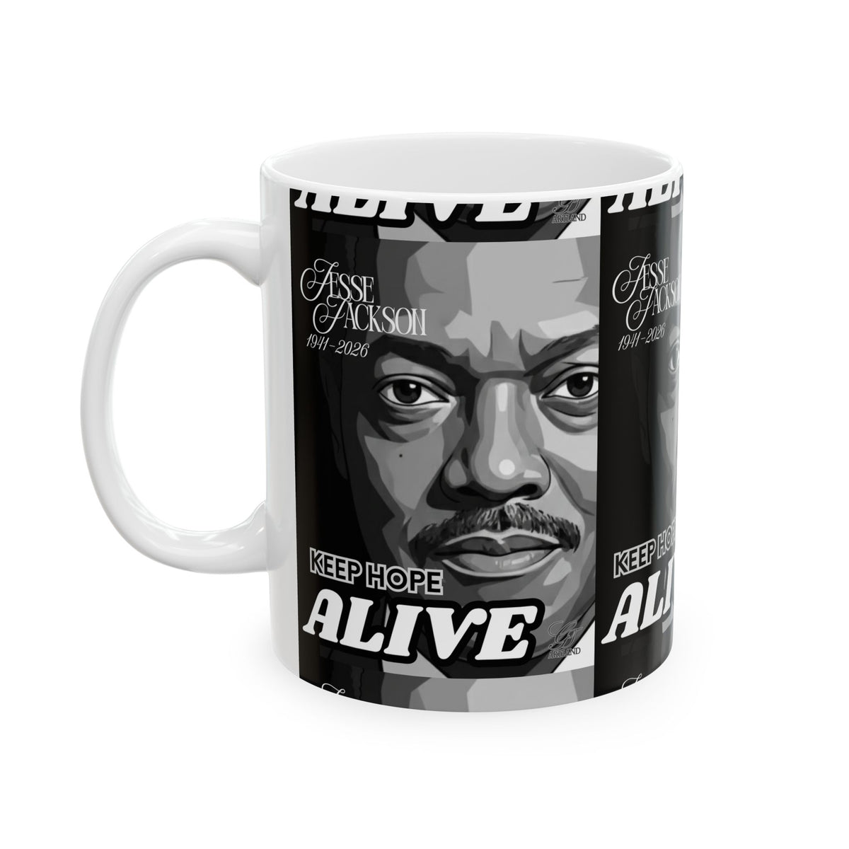 Keep Hope Alive 11oz 150z Mug | Ceramic Coffee Cup (11oz, 15oz)