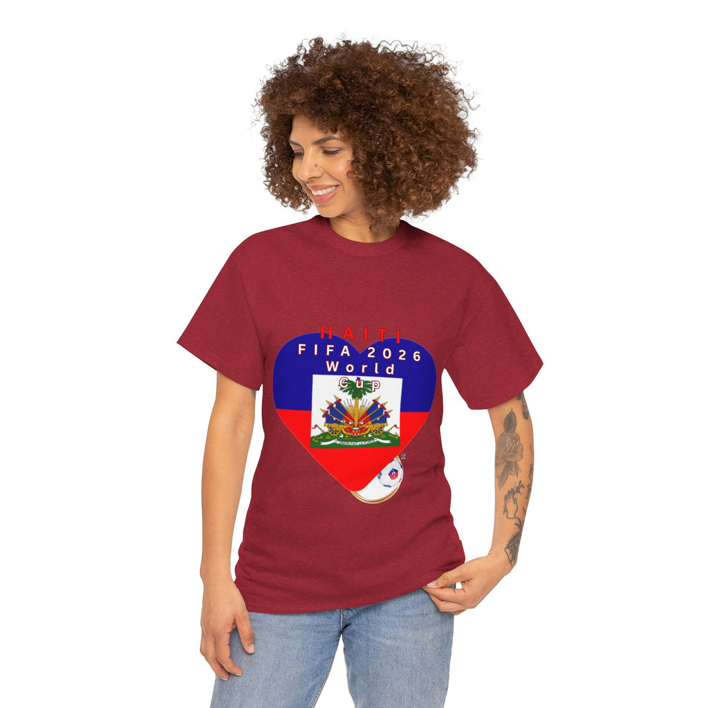 Heart of The Haitian Flag Tee