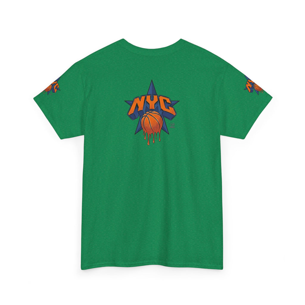 NYC Dripping Basketball Tee | New York City Hoops Shirt by GT Artland