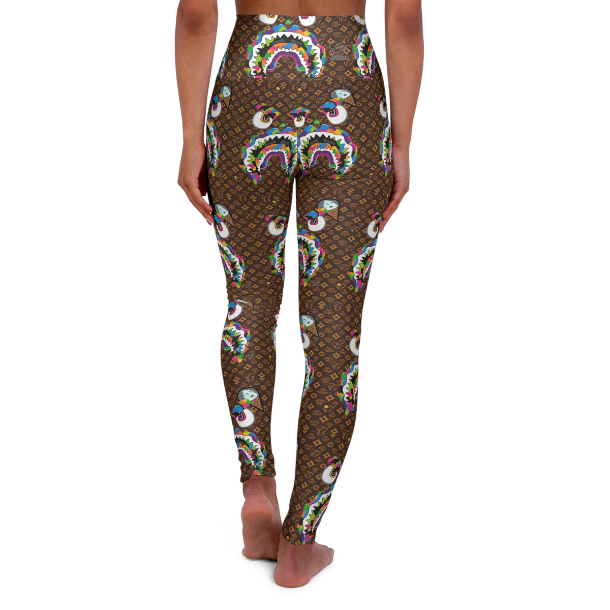 Gape High Waisted Yoga Leggings by GT Cartland