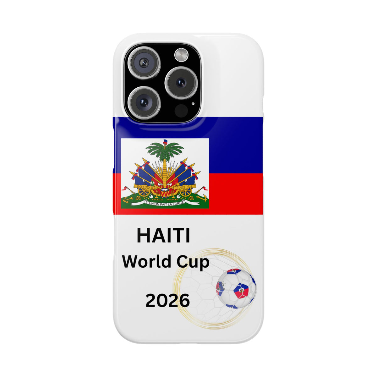 Haiti Flag World Cup 2026 Slim Phone Case