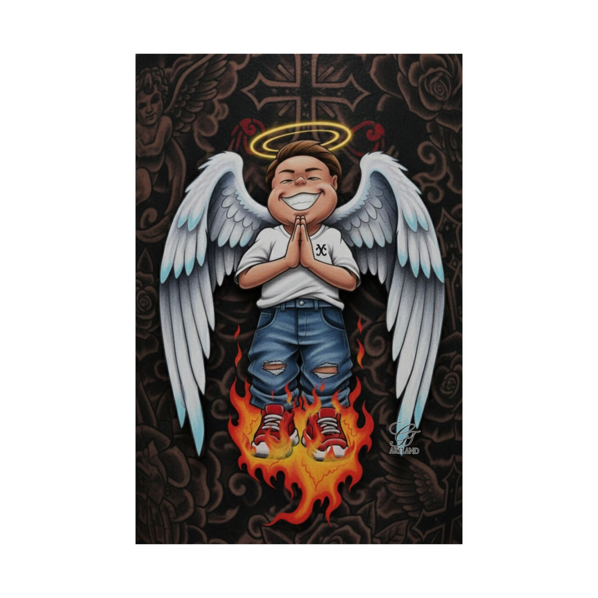 Ebony Angel Poster