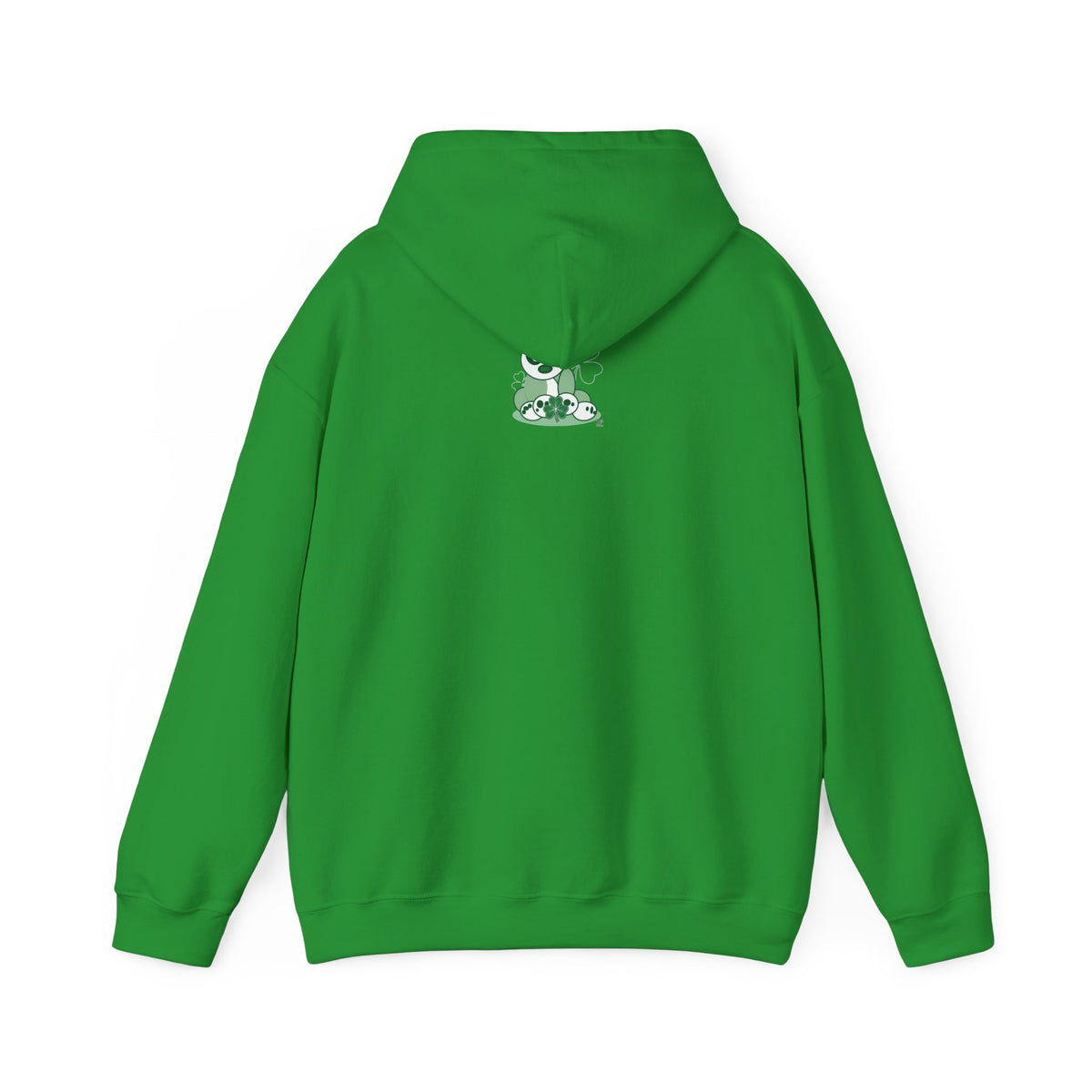 Green Panda with Bamboo Hoodie