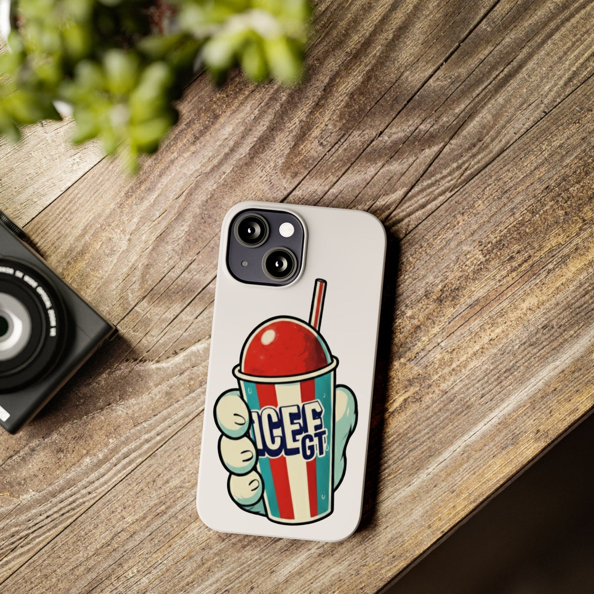 ICEE Slush Cup Slim Phone Case | Red White Blue Slushie