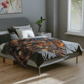 Karate Dragon Movie Poster Blanket | Microfiber Throw