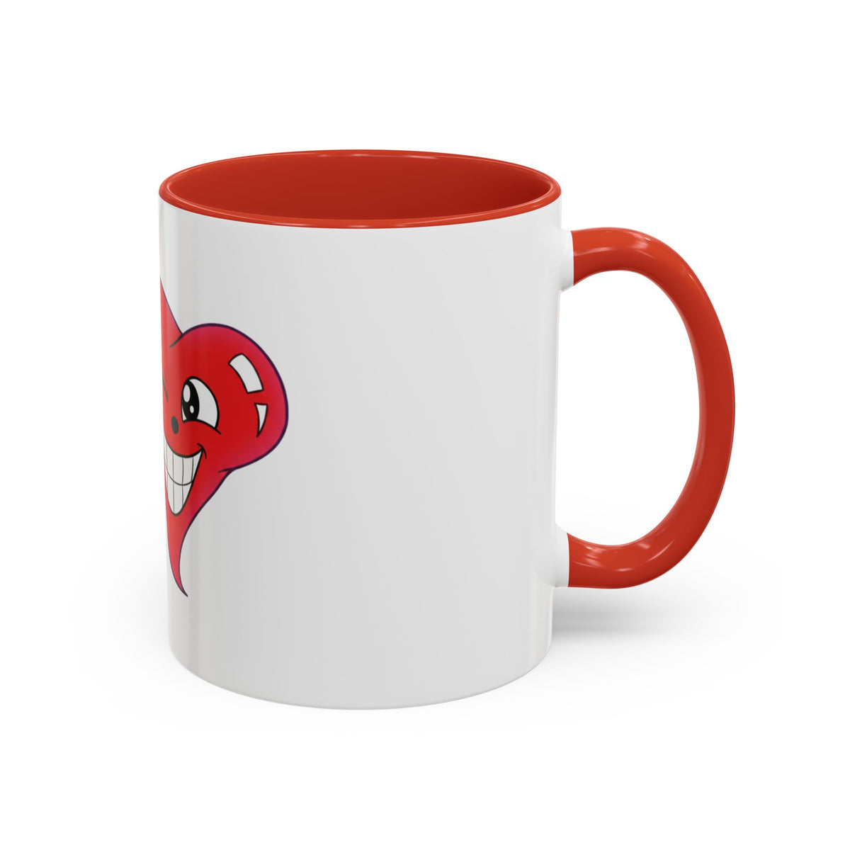 Winking Heart Graphic Mug | Accent Coffee Mug 11oz 15oz