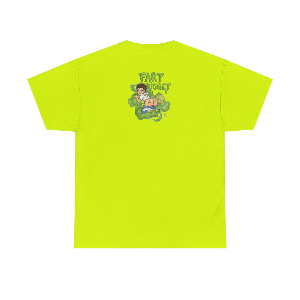 Fart Nugget graphic tee | Funny cartoon kid fart illustration T-Shirt