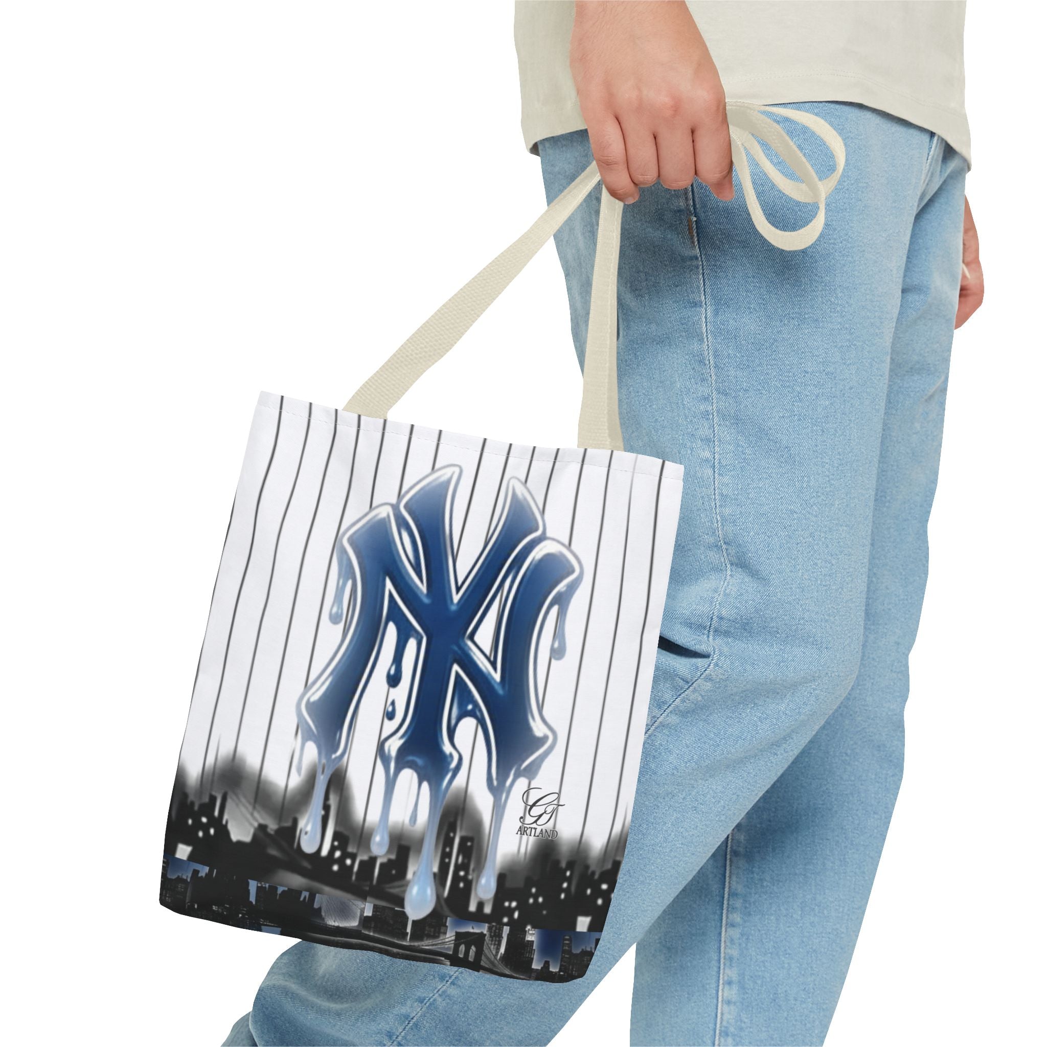 Copy of Two Faced Clown Couple Face Tote Bag – Urban Duo Swag by GT Artland