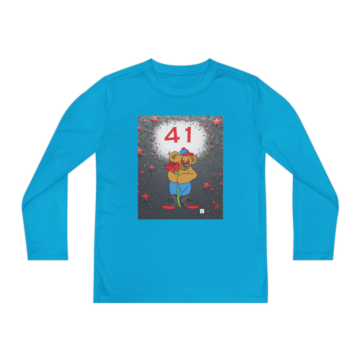 Bear Number 41 Long Sleeve T-Shirt