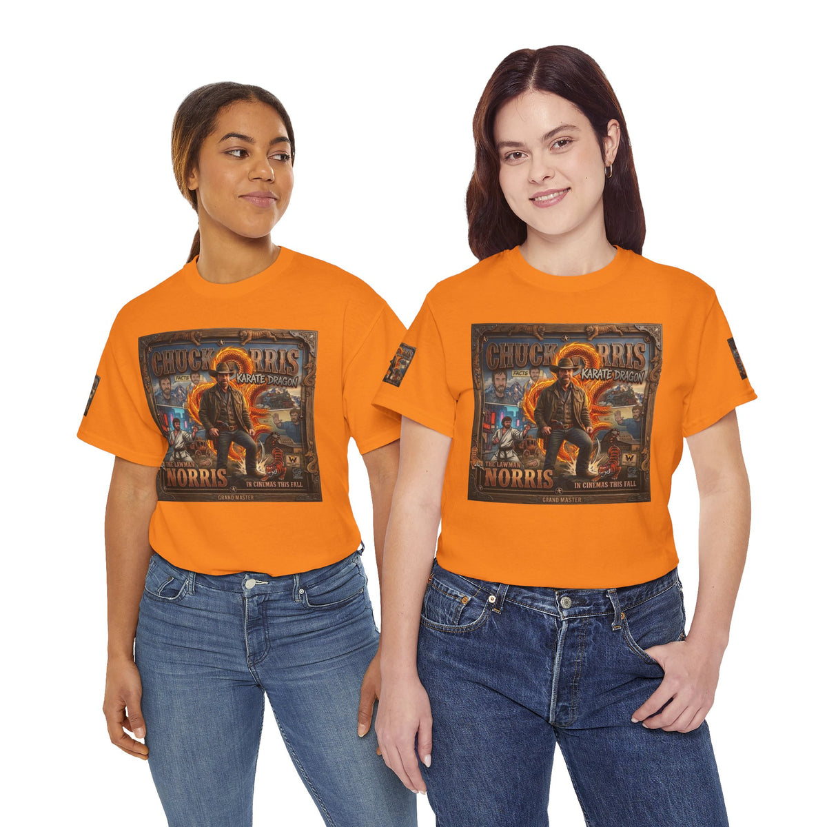 Retro Action Movie Poster T-Shirt | Vintage Fighter Hero Tee