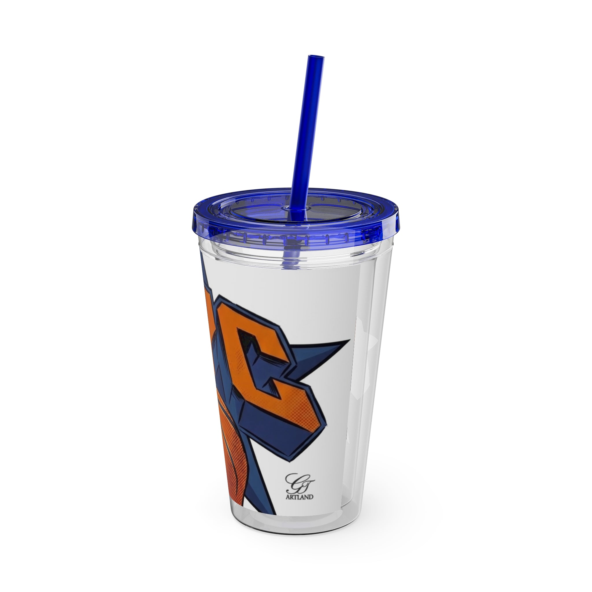 NYC Basketball Drip Tumbler 16oz
