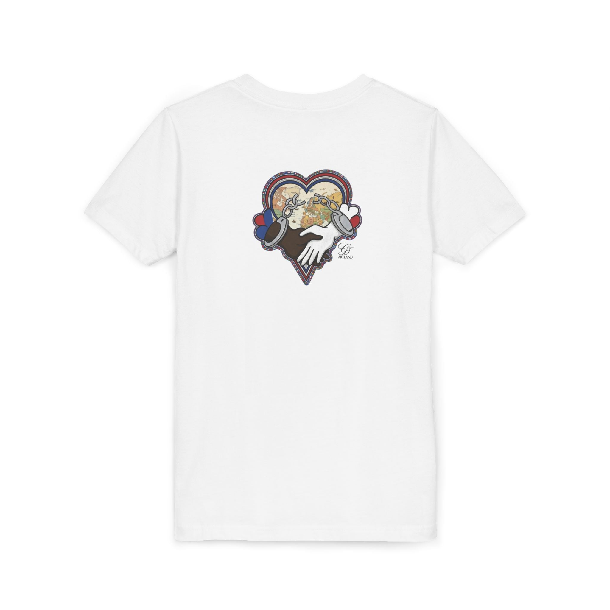Heart Hands Graphic Tee | Youth Short Sleeve Tee by GT Artland