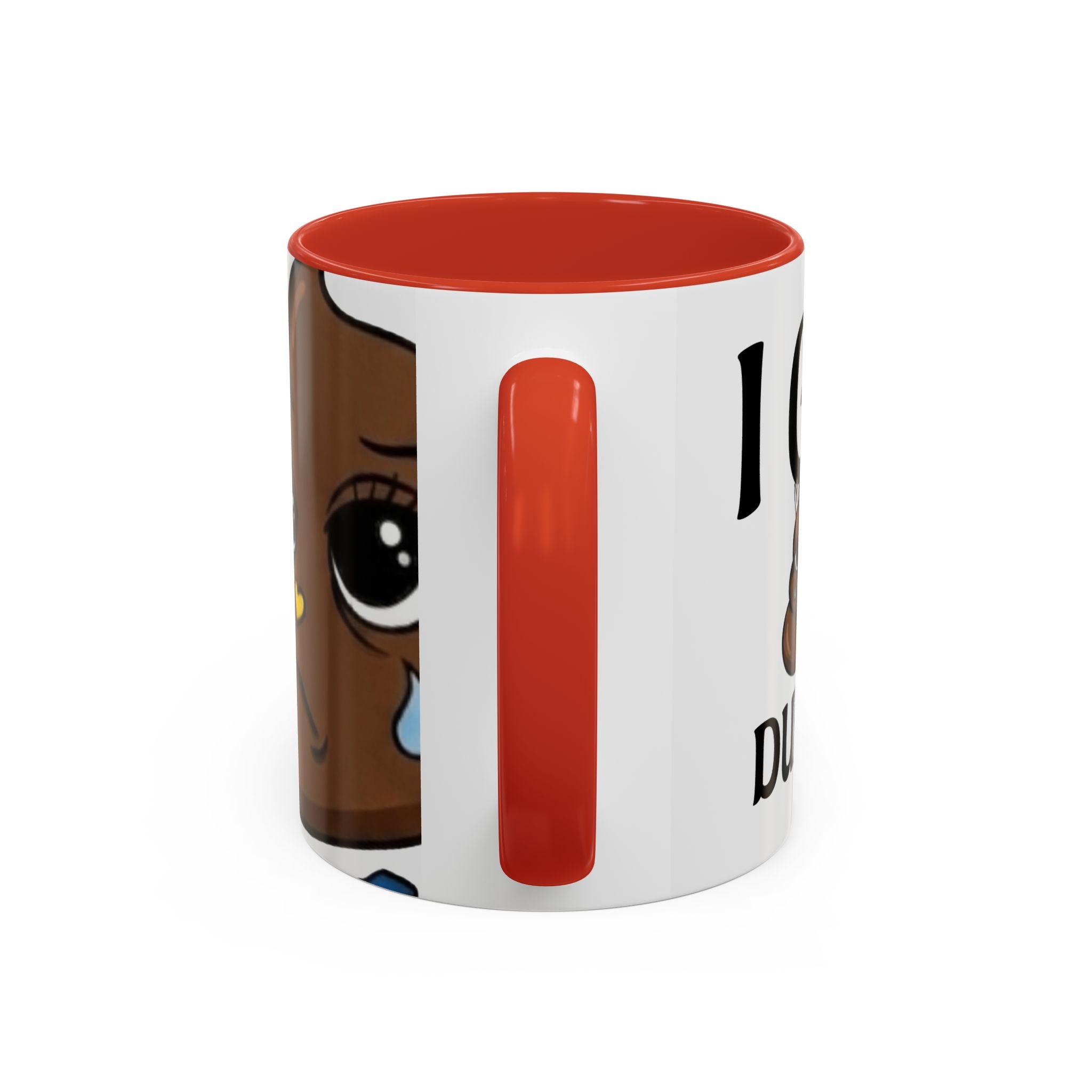 Copy of Funny Sad Poop Mug - "I Got Dumped" Accent Coffee Cup