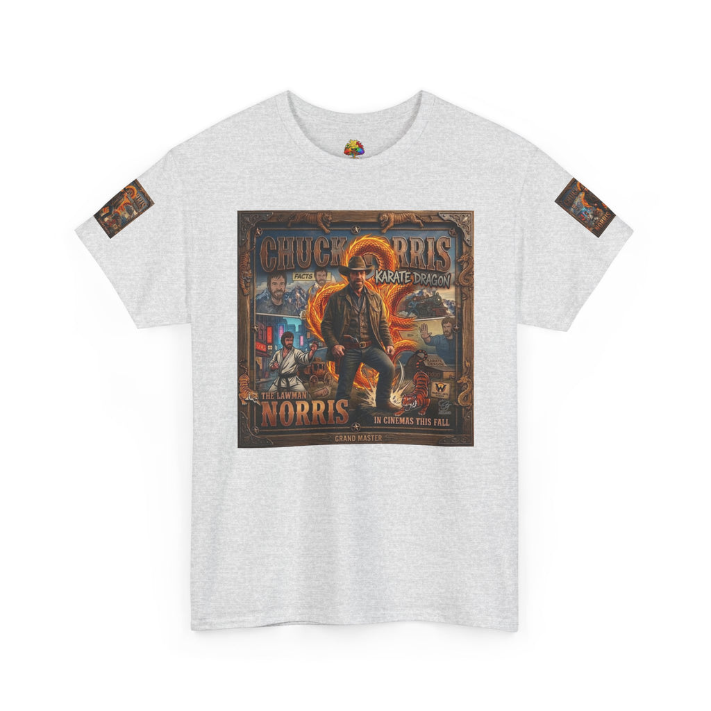 Retro Action Movie Poster T-Shirt | Vintage Fighter Hero Tee