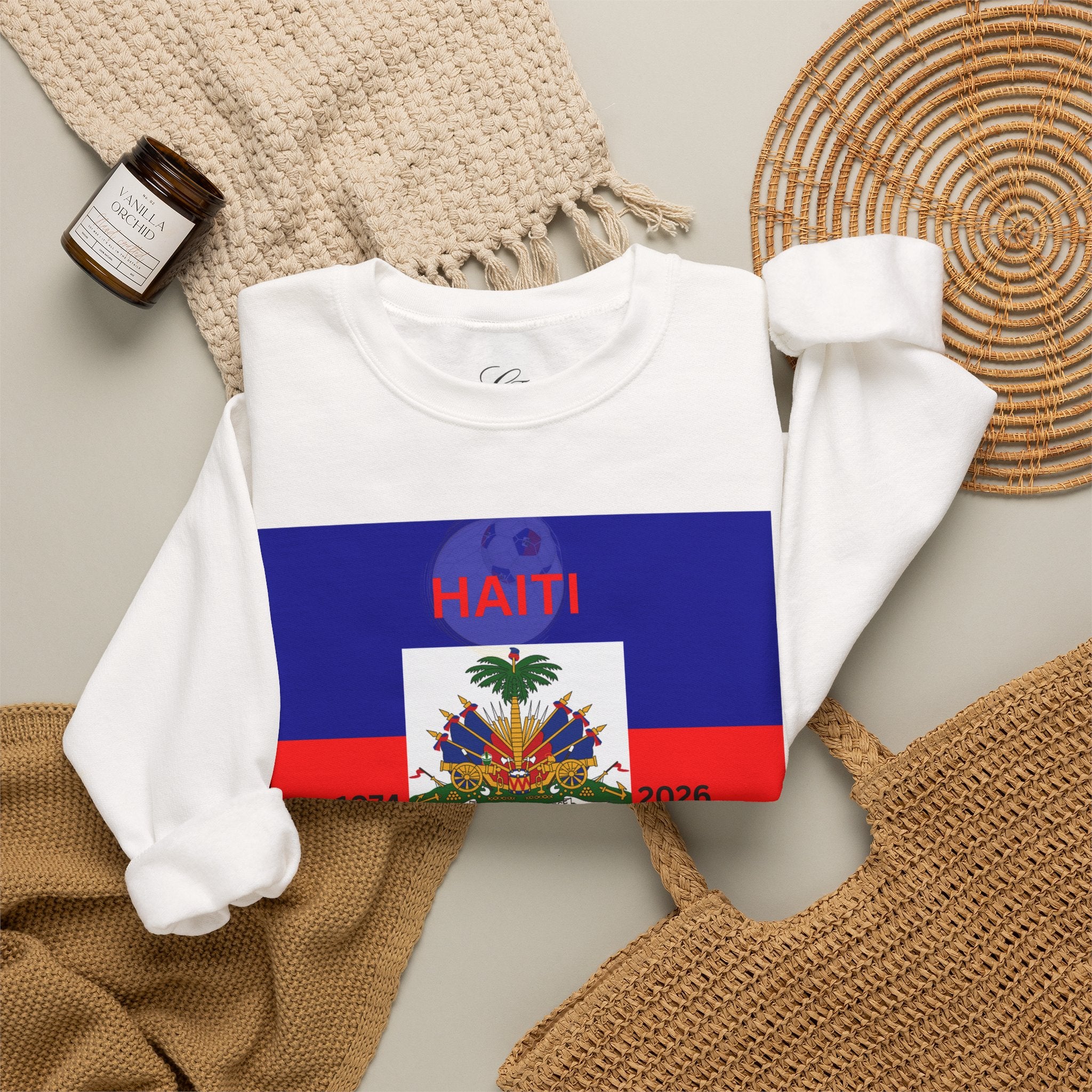 International Soccer Multicoloured Sweatshirt with Sleeve Numbers