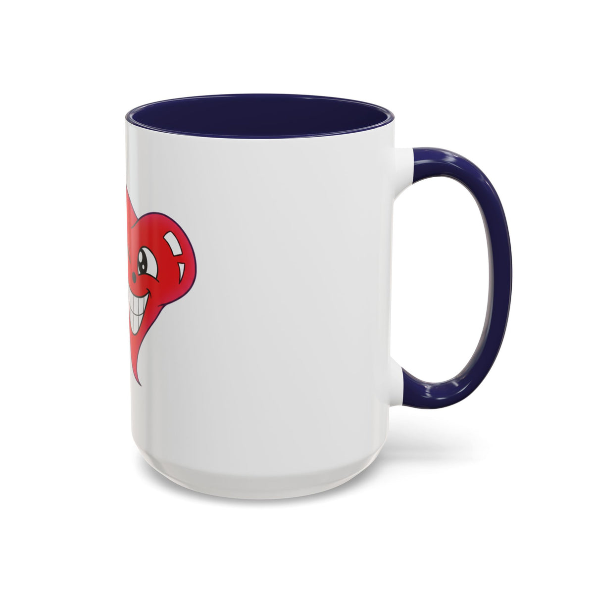 Winking Heart Graphic Mug | Accent Coffee Mug 11oz 15oz