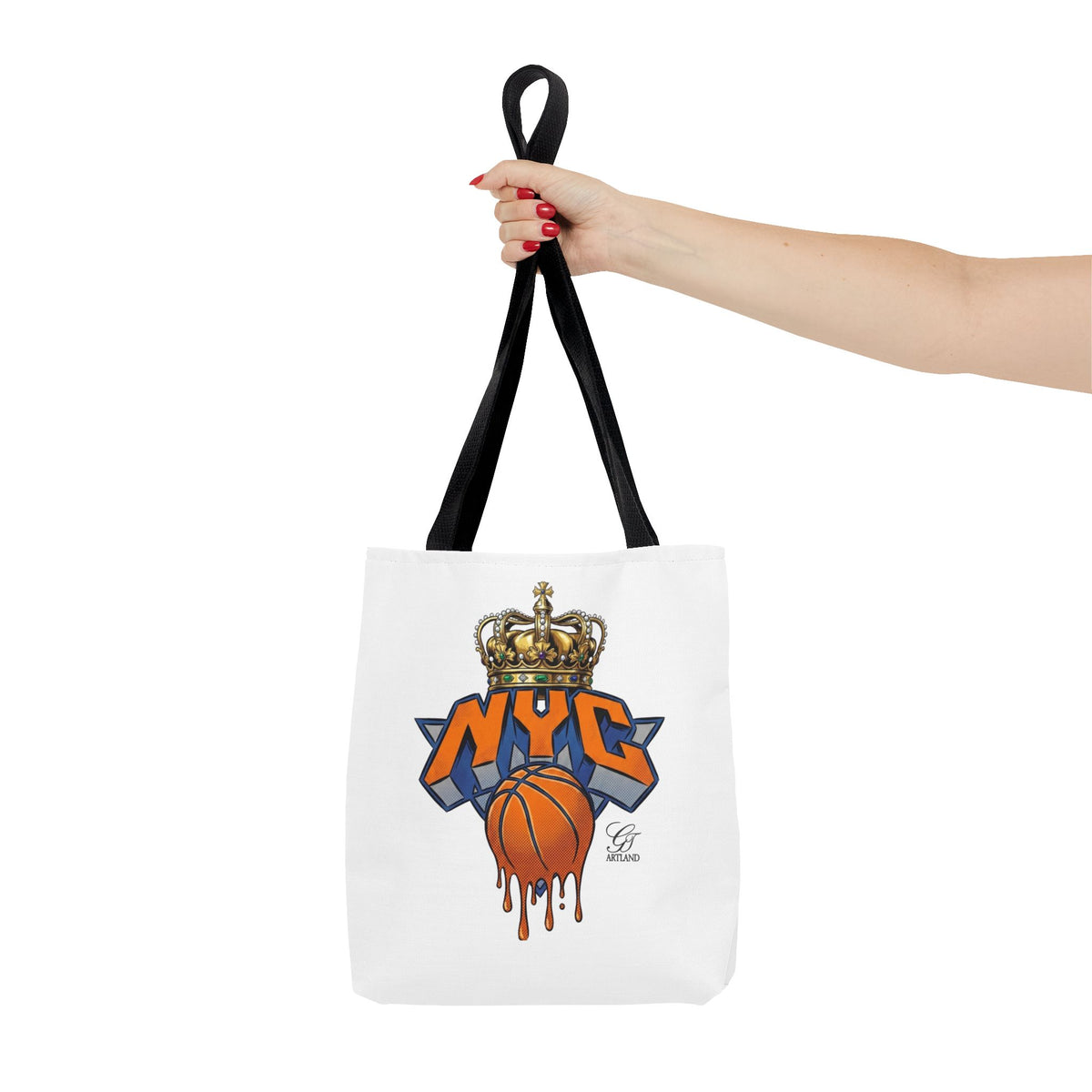 NYC Crown Basketball tote bag | Streetwear City Sports design