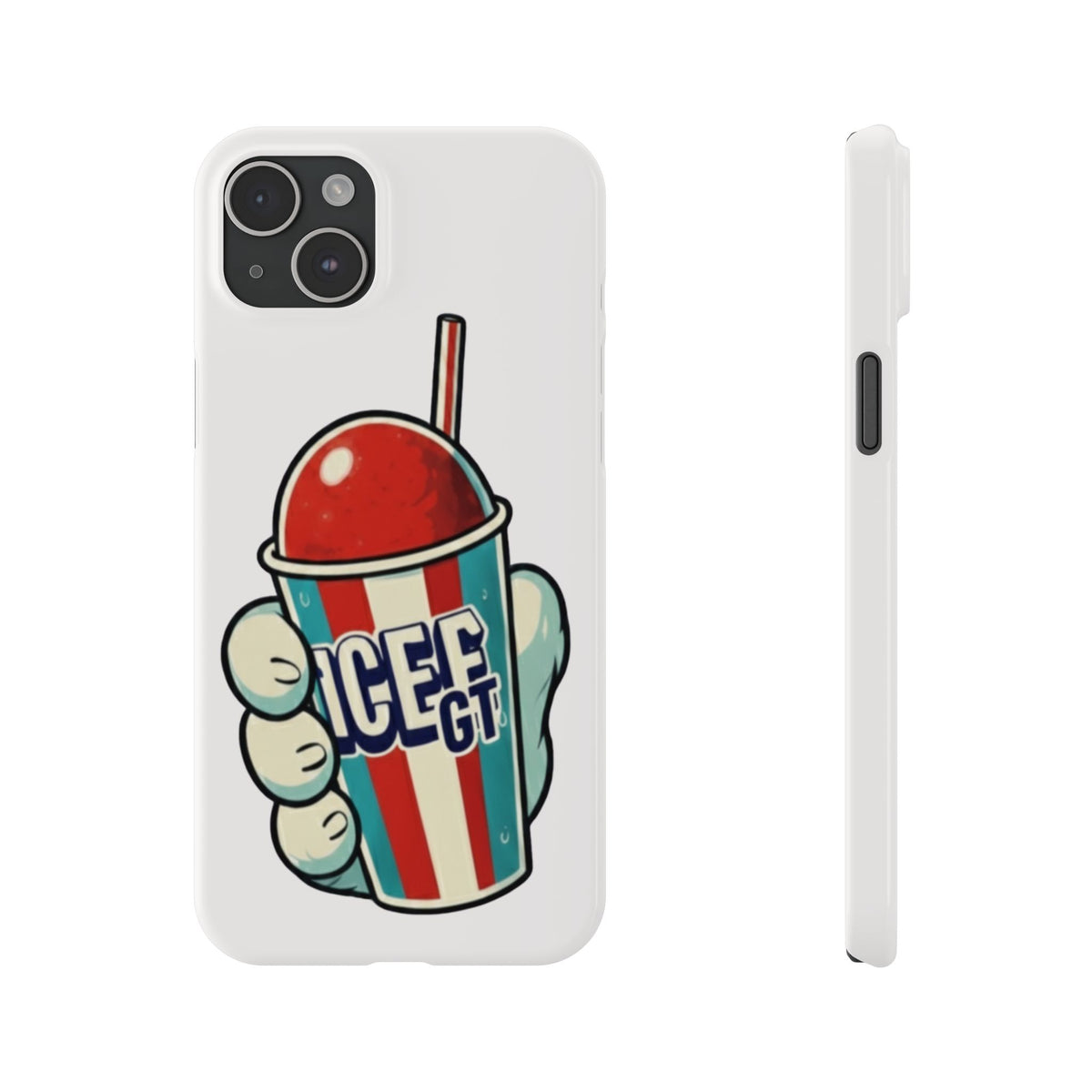 ICEE Slush Cup Slim Phone Case | Red White Blue Slushie