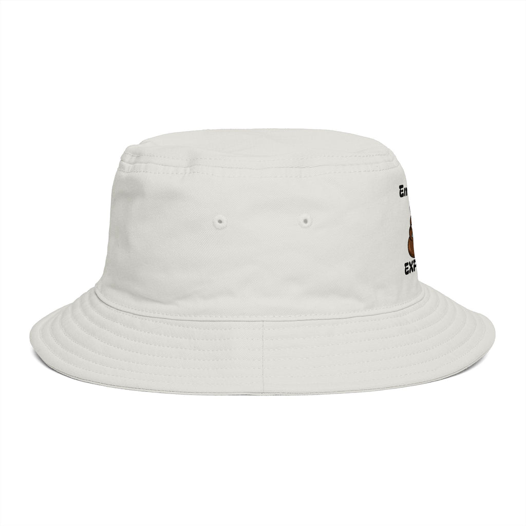Copy of Emotionally Expresso Bucket Hat | Cute Coffee Bean Crying Emoji Designer Illustration by GT Artland