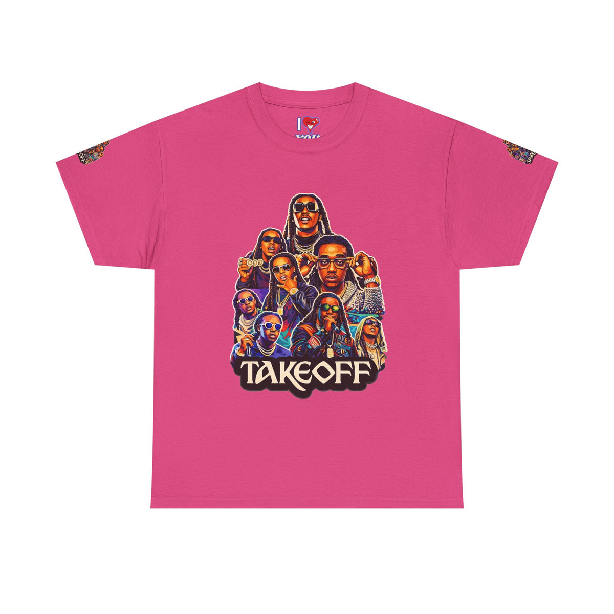 Takeoff Collage Tee | Hip Hop Artist Graphic T-Shirt