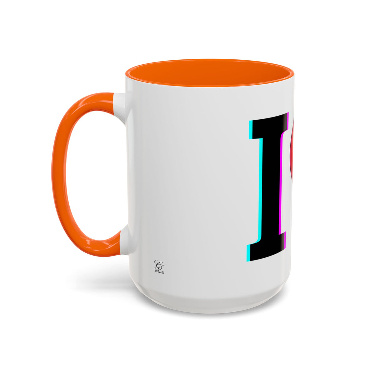 Winking Heart Graphic Mug | Accent Coffee Mug 11oz 15oz