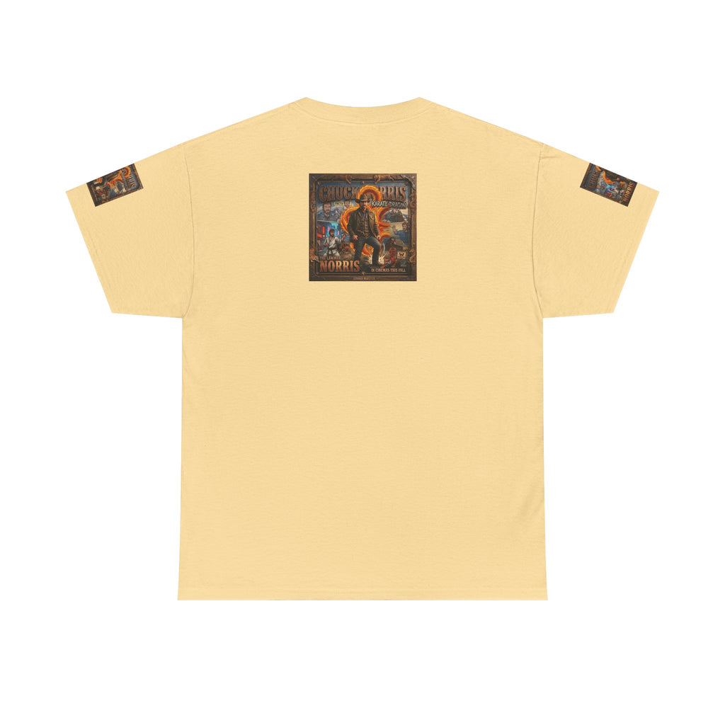 Retro Action Movie Poster T-Shirt | Vintage Fighter Hero Tee