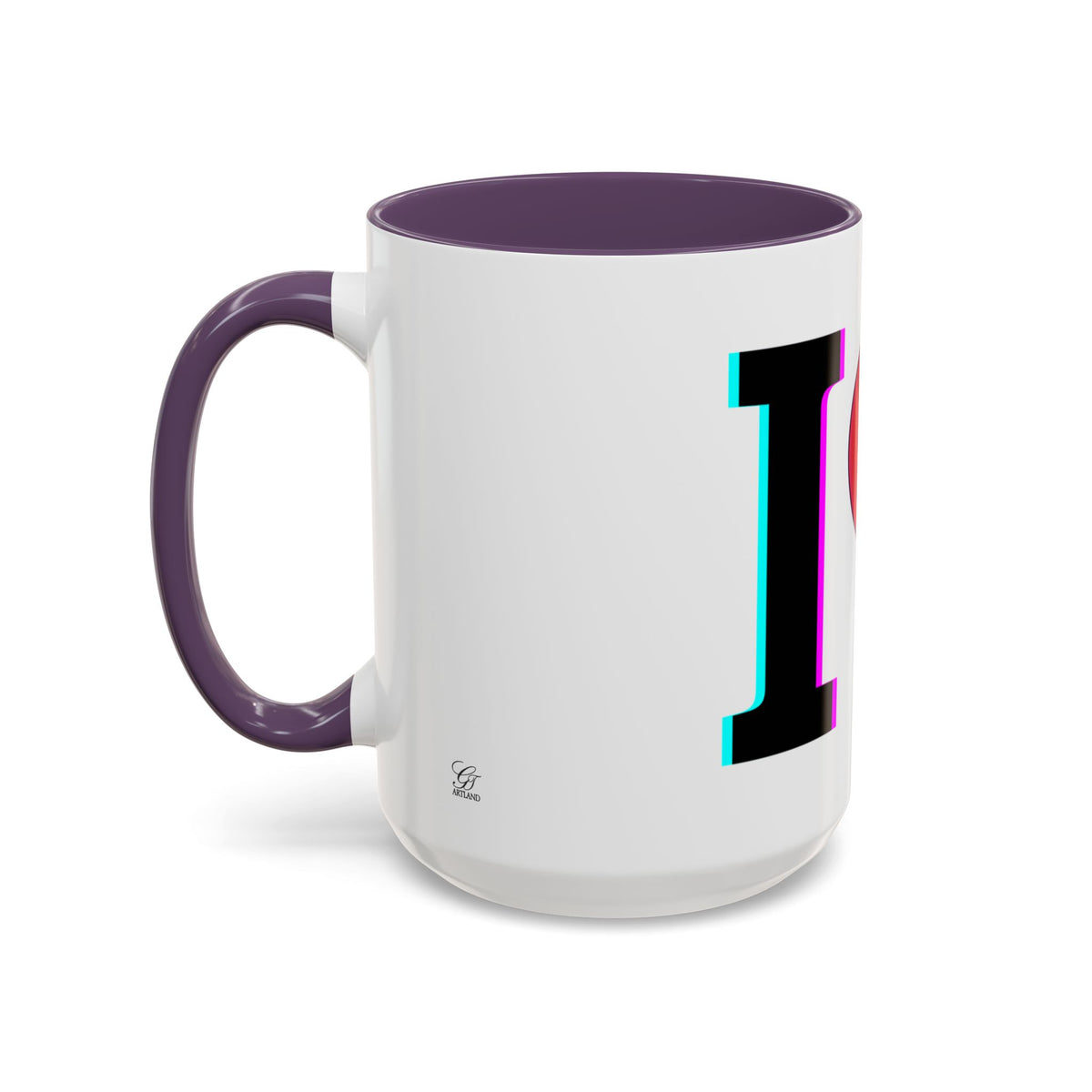 Winking Heart Graphic Mug | Accent Coffee Mug 11oz 15oz