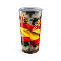Spainard Urban Designer Football Soccer Fan Drip Tumbler by GT Artland