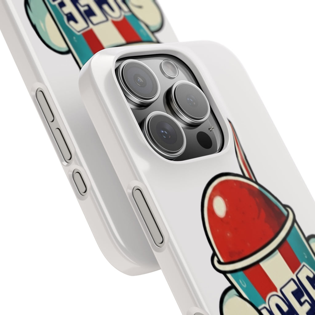 ICEE Slush Cup Slim Phone Case | Red White Blue Slushie