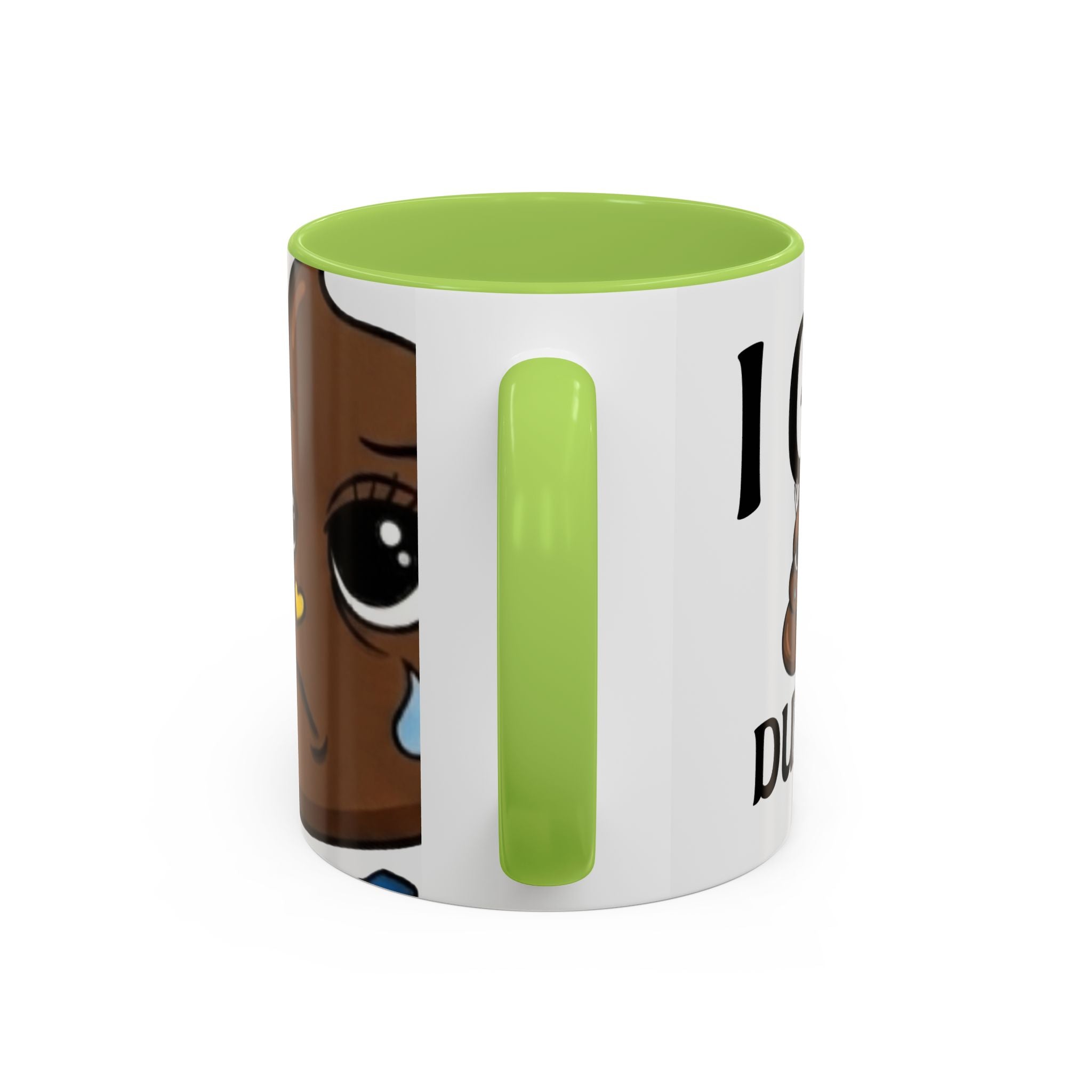 Copy of Funny Sad Poop Mug - "I Got Dumped" Accent Coffee Cup