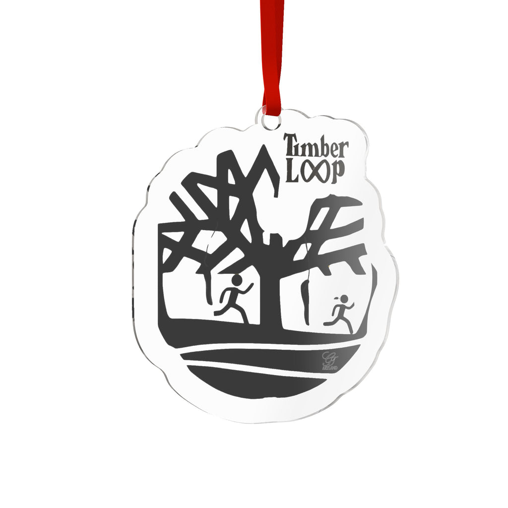 Timber Loop Tree Climbing Acrylic Ornament by GT Artland