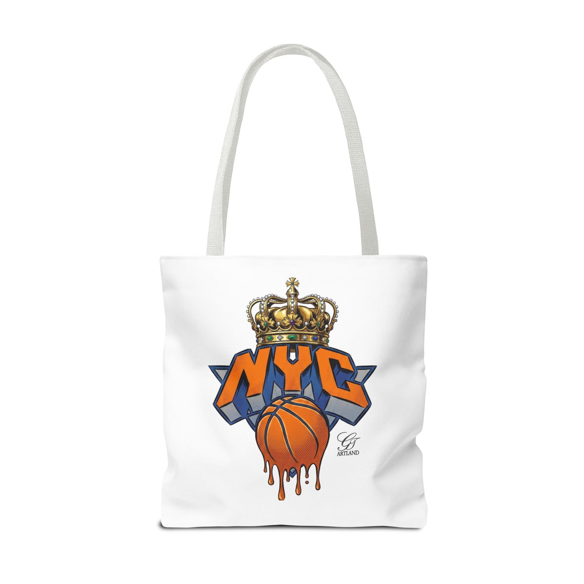 NYC Crown Basketball tote bag | Streetwear City Sports design